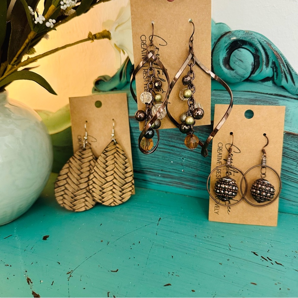 Boho Style Earrings Set